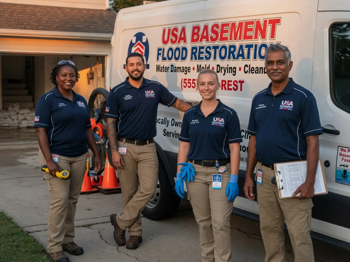 Basement Flood Cleanup company in Alamo, IN