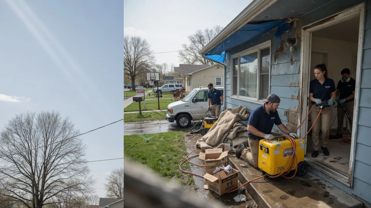 Basement Flood Cleanup in Alamo, IN near me